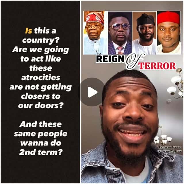 King Tunde Ednut on Instagram: "Nigerians, when are we going to hold these leaders accountable? Is this how the country is going to continue? 

NOTE: This page does NOT support any form of violence. Stay safe out there and say NO to crime. 

📺: @caesar_we_know"